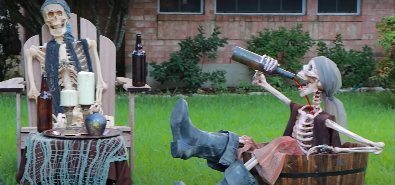 Endless Drinking Skeleton